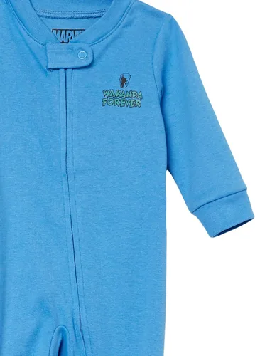 Miniatura 2 de Tienda Essentials Marvel - Conjunto de pijama de franela para niños pequeños y bebés, paquete múltiple