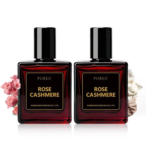 Miniatura 15 de PUREU Perfumes de feromonas para mujer, perfume de vainilla azafrán de larga duración, perfume de feromonas de 0.34 onzas líquidas/0.3 fl oz