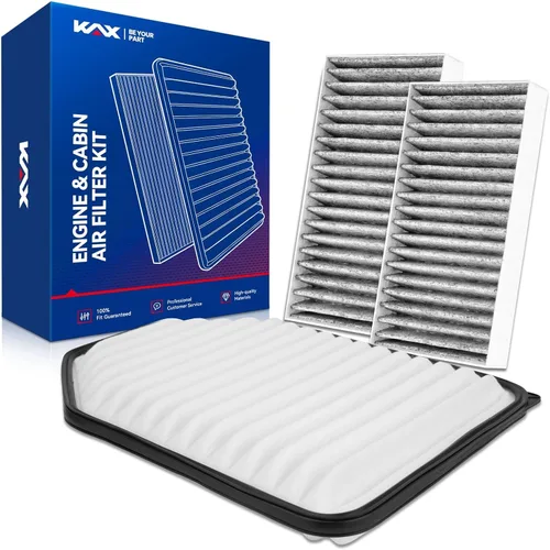 Miniatura 10 de KAX Kit de filtro de aire de motor y cabina, repuesto para Nissan Rogue 2008 2009 2010 2011 2012 2013, Rogue Select 2014-2015, Sentra 2007-2012