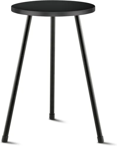 Miniatura 14 de KINNARY Soporte para plantas de interior, mesa de madera de mediados de siglo para macetas, soporte alto de metal resistente, decoración moderna