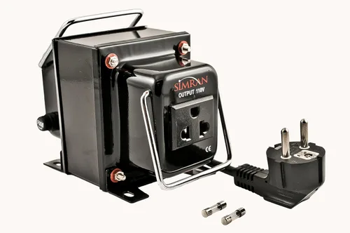 Miniatura 4 de Simran thg-500 transformador de voltaje 500 Vatios convierte AC 220/240 Voltios a 110 Voltios