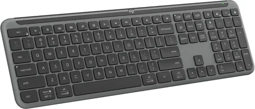 Miniatura 20 de Logitech MK955 Signature Slim - Combo de teclado y mouse inalámbricos delgados, para manos más grandes, escritura y clics silenciosos, cambia entre