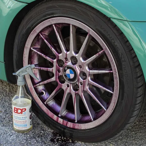 Miniatura 3 de DipYourCar Pro, polvo de freno, 32 onzas – limpiador de ruedas sin contacto, seguro para todos tipos de ruedas! Elimina rápidamente el polvo
