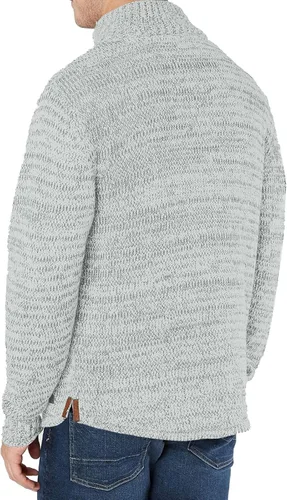 Miniatura 2 de Aoysky Men's Stand Collar Sweater Thermal Button Pullover Sweater Tops Henley Knit Sweaters