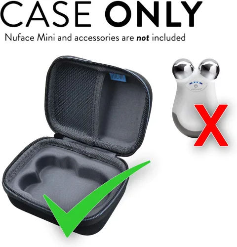 Miniatura 2 de TUDIA Funda de viaje rígida compacta de EVA compatible con NuFACE Mini dispositivo de tonificación facial GUNFAY-O1 y 40300