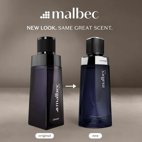 Miniatura 2 de Malbec Noir Eau de Toilette de O Boticario Colonia para hombre, fragancias de larga duración para hombre, roble francés añejado en barril y uvas