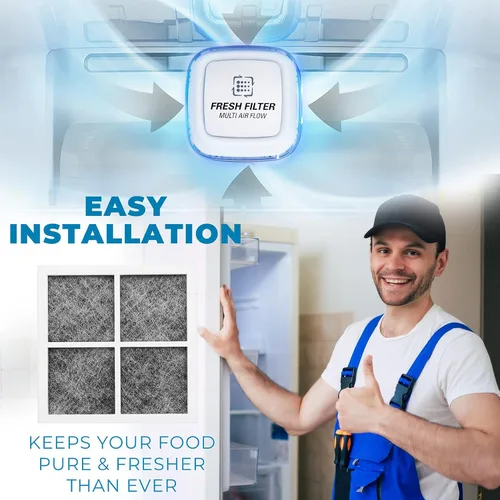 Miniatura 5 de What's Up? LT120F - Filtro de aire de repuesto para refrigerador compatible con LG LT120F, Kenmore 46-9918, 3 unidades de repuesto para Kenmore
