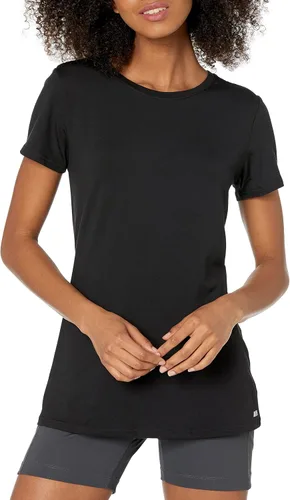 Miniatura 96 de Amazon Essentials Camiseta de manga corta con cuello redondo para mujer, de secado rápido, para entrenamiento, gimnasio, paquete múltiple