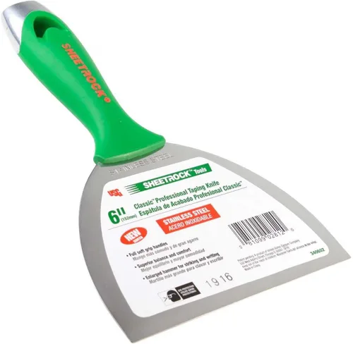 USG Sheetrock - Cuchillo clásico para juntas (6 pulgadas, acero inoxidable)