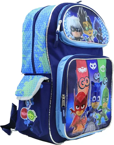 Miniatura 3 de Nickelodeon PJ Masks Kids Mochila escolar grande de 160in