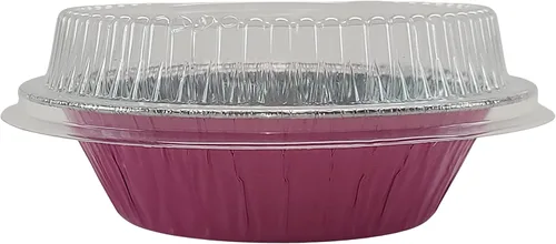 Miniatura 17 de KitchenDance - Mini moldes para tartas con tapas, sartenes prémium de 5 pulgadas para hornear pasteles, tartas, pasteleros y pasteles, esenciales