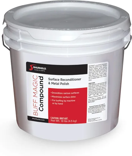Miniatura 4 de Shurhold Buff Magic Compound - Ultimate Restoration for Oxidation & Rust Buffing & Polishing Pads for Metal & Gelcoat