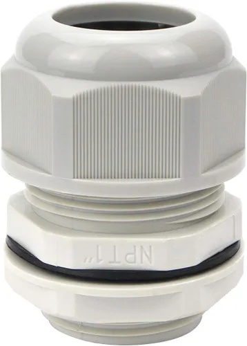 Miniatura 8 de Surtido de prensaestopas de nailon IP68, impermeable, con certificación UL y compatible con RoHS, 20 piezas, alivio de tensión de cable de 1/4 Negro
