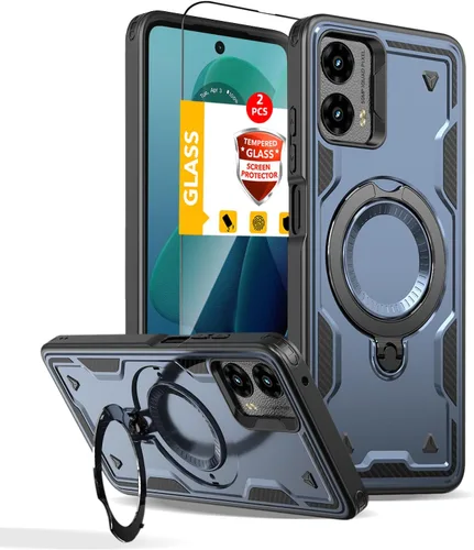 Miniatura 41 de Funda magnética para Google Pixel 9A compatible con cargador inalámbrico MagSafe, para Pixel 9A, funda de teléfono integrada de 360 °, con 2