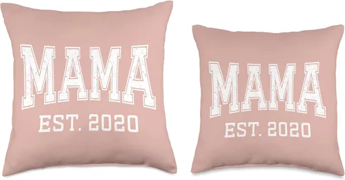 Miniatura 3 de Mama Est 2020 Custom Mom Personalized Mothers Day Customized Throw Pillow