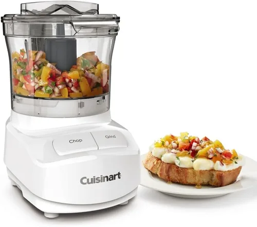 Miniatura 2 de Cuisinart picadora mini de 3 tazas, CCH-3, color blanco