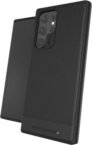 Miniatura 2 de ZAGG Gear4 - Copenhague - Funda negra - Que destaca el material de protección D3O para Samsung Galaxy S22 Ultra Negro