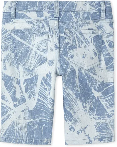 Miniatura 4 de The Children's Place Pantalones cortos de mezclilla para niñas solteras