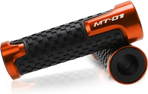 Empuñadura de motocicleta de 7/8 pulgadas, 0.866 in, agarre de manillar de carreras para Y&AMAHA MT01 MT09 FJ09 MT03 MT25 MT10 FZ10 MT-01 2018 2019
