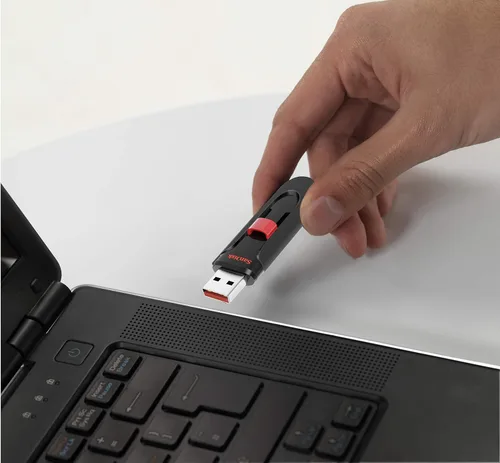 Miniatura 3 de SanDisk - Unidad flash USB 2.0 Cruzer Glide de 128 GB SDCZ600-128G-G35