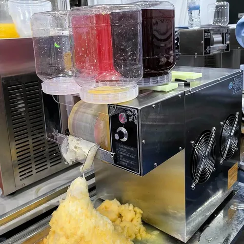 Miniatura 2 de Máquina de hielo comercial de copo de nieve, trituradora de hielo comercial de copo de nieve, trituradora de hielo eléctrica, máquina para hacer