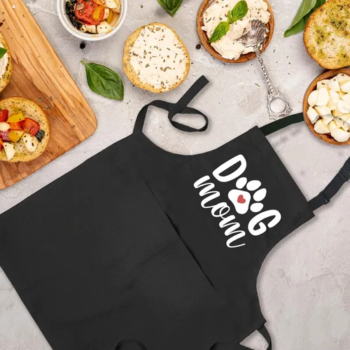 Miniatura 4 de Dog Mom Gifts, Dog Aprons for Women with Pockets, Dogs Lovers Gifts Grooming Apron 1 delantal para perro