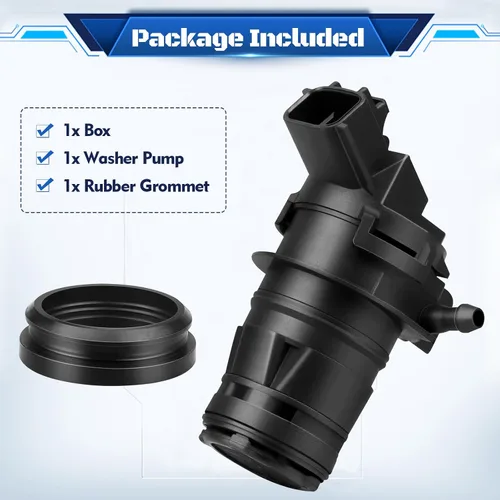 Miniatura 7 de 85330-60190 Bomba para Lavaparabrisas, Compatible con Toyota Lexus Mazda Honda Scion, Reemplaza OEM 85330-21010 85330-AE010 85330-60180