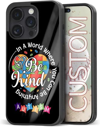 Miniatura 14 de Fundas para teléfono de conciencia autista, los mejores regalos con autismo, lindo rompecabezas de arco iris para iPhone 7 8 11 12 13 14 15 16 17