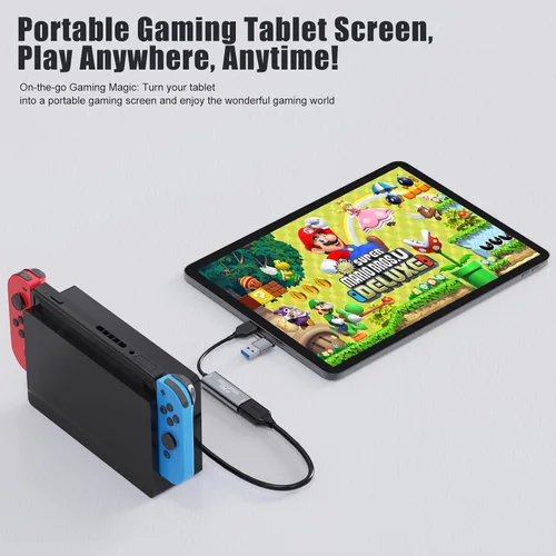 Miniatura 6 de VIXLW Tarjeta de captura HDMI, dispositivo de captura HDMI 4K a USB/USB-C, tarjeta de captura de video USB3.0 para transmisión y grabación, funciona