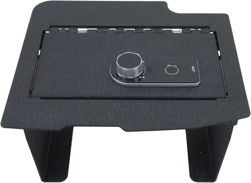 Miniatura 12 de Caja Fuerte para Consola Central - Caja Fuerte para Pistola de Consola KEREN Compatible con Dodge Ram 1500 2500 3500 2013-2018 con Reproductor