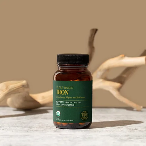 Miniatura 4 de Global Healing Center Suplemento de hierro para mujeres y hombres – Cápsulas de vitaminas constructor de sangre con extracto de planta de curry