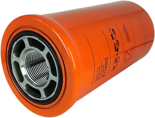 XYZIL Filtro de aceite hidráulico 89842392 P174552 AT314164 compatible con John Deere 240 250 280 317 320 325 328 332 CT322 CT332 New Holland LX465