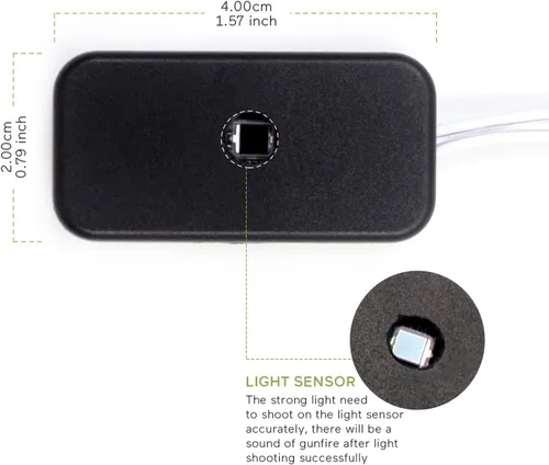 Miniatura 5 de Accesorios para sala de escape con rompecabezas de audio, linterna brillante para desbloquear y abrir cerraduras electromagnéticas de 12 V