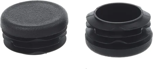 Miniatura 10 de Tapón redondo de plástico, tapas de extremo para tubería de 0.630-0.724 in y diámetro exterior de 3/4 pulgadas (0.787 in), tapas de acero