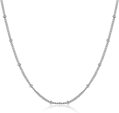 Miniatura 3 de Mesinya - Collar con colgante de medallón de cristal endurecido con colgante de recuerdo conmemorativo con cadena