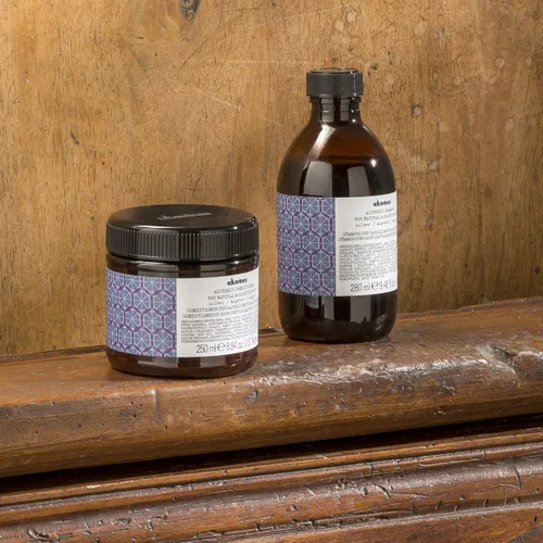 Miniatura 7 de Davines Champú alquimico, limpieza segura para cabello teñido, 6 tonos vibrantes para iluminar e intensificar Plateado