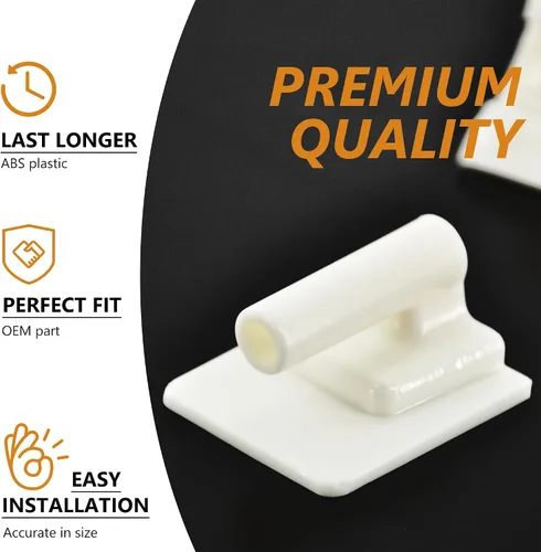 Miniatura 4 de 241779401 1512662 Pin de bisagra para puerta de refrigerador compatible con Frigidaire Reemplazo AH2358752, EA2358752 y PS2358752 (1 unidad)