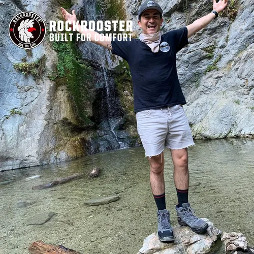 Miniatura 5 de ROCKROOSTER COOLMAX - Calcetines deportivos con control de humedad, duraderos y transpirables (paquete de 9)