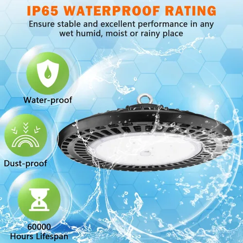 Miniatura 3 de UFO LED High Bay Light 300W 45,000LM,Alternative 1250W MH/HPS,UL Certified LED Driver,0-10V Dimmable,5000K,High Bay Led Lights Shop Warehouse