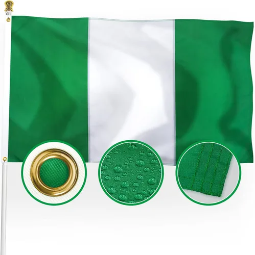 Miniatura 15 de XIFAN Bandera india prémium de 3 x 5 pies, para exteriores, grande, de doble cara, resistente, nailon 210D, bordado, bandera india nacional y país