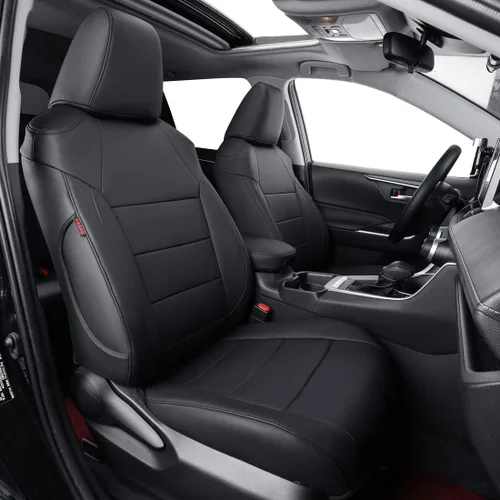 Miniatura 13 de coverdream Corolla Cross - Fundas de asiento de cuero para Toyota Corolla Cross Hybrid 2023-2026 (S,SE, XSE, Nightshade) SUV, protector de asiento