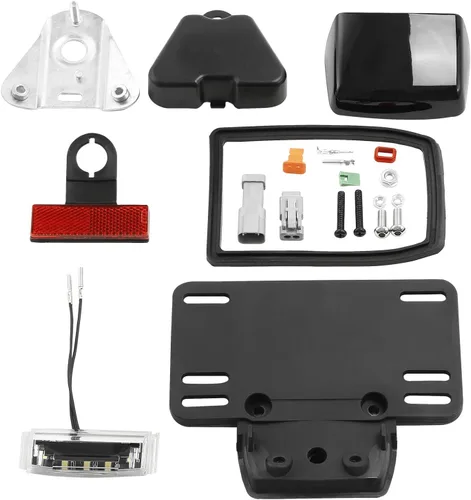 Miniatura 3 de TCMT Fender - Kit de lámpara LED para placa de matrícula Harley Touring Road Glide Street Glide Electra Glide Road King 2014-2023