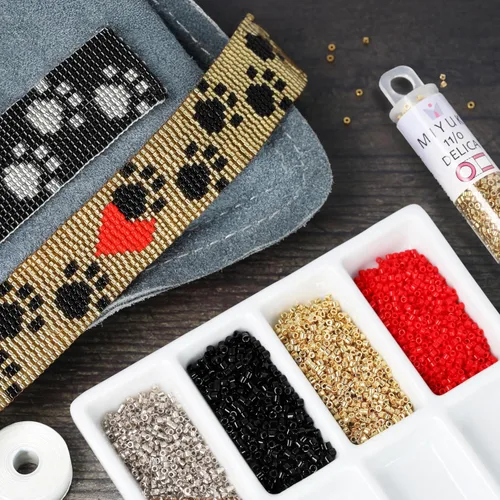 Miniatura 4 de Miyuki Cuentas de semillas Delica – Tamaño 11/0 (0.063 in), DB0031, chapado en oro de 24 quilates, 0.25 oz, aprox. 1440 cuentas, fabricado en Japón