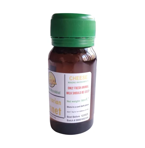 Miniatura 6 de Cuajo líquido - Cuajo vegetariano para hacer queso (1.8 oz)