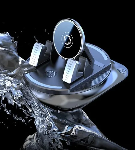 Miniatura 5 de Soporte de teléfono para salpicadero, soporte universal para teléfono de automóvil de 360°, soporte adhesivo universal para parabrisas de automóvil