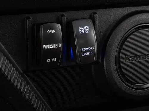 Miniatura 8 de SuperATV Luces LED tipo cubo de montaje empotrado de 3 pulgadas para UTV (ajuste universal), incluye arnés de cableado e interruptor basculante