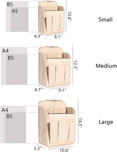 Miniatura 3 de Yoillione Organizador de mochila de fieltro para mujeres y hombres mochila de viaje grande