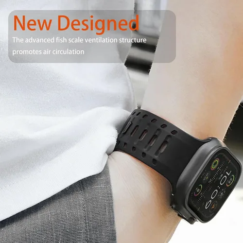 Miniatura 5 de Lamshaw Compatible con las bandas Amazfit Helio, nueva silicona deportiva a prueba de sudor, correa unisex transpirable compatible con Amazfit Helio