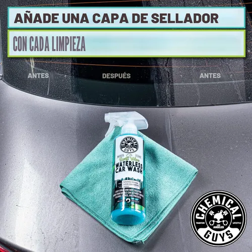 Miniatura 3 de Chemical Guys Swift Wipe - Aerosol rociable para lavado de autos sin agua, pulveriza y limpia para limpiar y dar brillo de forma segura a