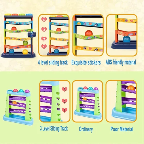Miniatura 6 de YVV Pound a Ball para niños pequeños y niñas, juguete educativo educativo de aprendizaje, juguetes de actividad, juguete de ejercicio para niños